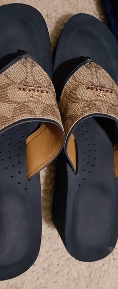 Coach Slippers Navy Blue - Picture 4 of 4